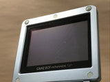 LG7624 Tested Working - GameBoy Advance SP Pearl Blue Console Boxed Japan