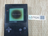 LG7626 With Defects - GameBoy Pocket Black Console Nintendo Japan