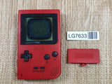 LG7633 Not Working - GameBoy Pocket Red Console Nintendo Japan