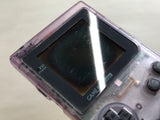LG7635 With Defects - GameBoy Pocket Clear Purple Console Nintendo Japan