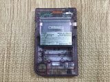 LG7636 With Defects - GameBoy Pocket Clear Purple Console Nintendo Japan