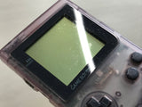 LG7637 Tested Working - GameBoy Pocket Clear Purple Console Nintendo Japan