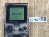 LG7637 Tested Working - GameBoy Pocket Clear Purple Console Nintendo Japan