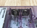 LG7637 Tested Working - GameBoy Pocket Clear Purple Console Nintendo Japan