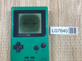 LG7640 With Defects - GameBoy Pocket Green Console Nintendo Japan