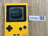 LG7641 With Defects - GameBoy Pocket Yellow Console Nintendo Japan