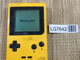 LG7642 With Defects - GameBoy Pocket Yellow Console Nintendo Japan