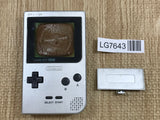 LG7643 Not Working - GameBoy Pocket Silver Console Nintendo Japan