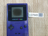 LG7645 With Defects - GameBoy Color Purple Console Nintendo Japan