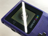 LG7646 With Defects - GameBoy Color Purple Console Nintendo Japan