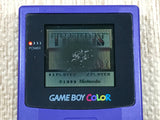 LG7646 With Defects - GameBoy Color Purple Console Nintendo Japan