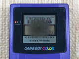 LG7647 With Defects - GameBoy Color Purple Console Nintendo Japan