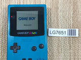 LG7651 With Defects - GameBoy Color Blue Console Nintendo Japan