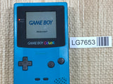 LG7653 With Defects - GameBoy Color Blue Console Nintendo Japan