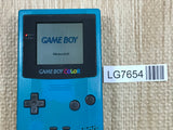 LG7654 With Defects - GameBoy Color Blue Console Nintendo Japan