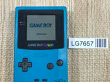 LG7657 With Defects - GameBoy Color Blue Console Nintendo Japan