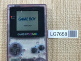 LG7658 With Defects - GameBoy Color Clear Purple Console Nintendo Japan