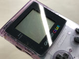 LG7659 Tested Working - GameBoy Color Clear Purple Console Nintendo Japan
