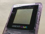 LG7659 Tested Working - GameBoy Color Clear Purple Console Nintendo Japan