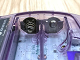 LG7659 Tested Working - GameBoy Color Clear Purple Console Nintendo Japan