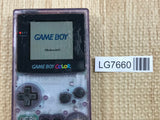 LG7660 With Defects - GameBoy Color Clear Purple Console Nintendo Japan