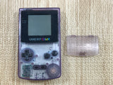 LG7661 With Defects - GameBoy Color Clear Purple Console Nintendo Japan