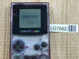 LG7662 With Defects - GameBoy Color Clear Purple Console Nintendo Japan