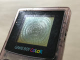 LG7663 Not Working - GameBoy Color Clear Purple Console Nintendo Japan