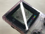 LG7664 Not Working - GameBoy Color Clear Purple Console Nintendo Japan