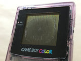 LG7664 Not Working - GameBoy Color Clear Purple Console Nintendo Japan