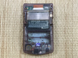 LG7664 Not Working - GameBoy Color Clear Purple Console Nintendo Japan