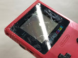 LG7665 With Defects - GameBoy Color Red Console Nintendo Japan
