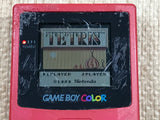 LG7665 With Defects - GameBoy Color Red Console Nintendo Japan