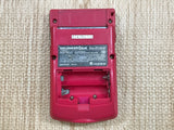 LG7665 With Defects - GameBoy Color Red Console Nintendo Japan