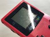 LG7666 With Defects - GameBoy Color Red Console Nintendo Japan