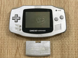LG7693 With Defects - GameBoy Advance Silver Console Nintendo Japan