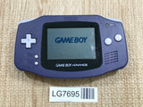 LG7695 With Defects - GameBoy Advance Violet Console Nintendo Japan