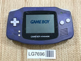 LG7696 With Defects - GameBoy Advance Violet Console Nintendo Japan