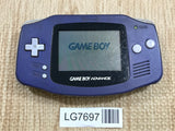 LG7697 With Defects - GameBoy Advance Violet Console Nintendo Japan