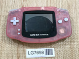 LG7698 With Defects - GameBoy Advance Milky Pink Console Nintendo Japan