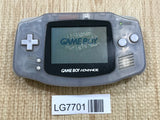 LG7701 With Defects - GameBoy Advance Milky Blue Console Nintendo Japan