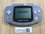 LG7704 With Defects - GameBoy Advance Milky Blue Console Nintendo Japan