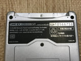 LG7708 With Defects - GameBoy Advance SP Platinum Silver Console Nintendo Japan