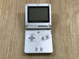 LG7708 With Defects - GameBoy Advance SP Platinum Silver Console Nintendo Japan
