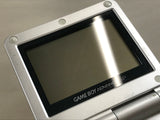 LG7708 With Defects - GameBoy Advance SP Platinum Silver Console Nintendo Japan