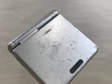 LG7709 With Defects - GameBoy Advance SP Platinum Silver Console Nintendo Japan