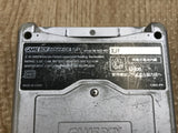 LG7709 With Defects - GameBoy Advance SP Platinum Silver Console Nintendo Japan
