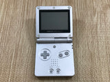 LG7709 With Defects - GameBoy Advance SP Platinum Silver Console Nintendo Japan