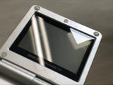 LG7709 With Defects - GameBoy Advance SP Platinum Silver Console Nintendo Japan