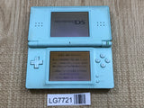 LG7721 With Defects - Nintendo DS Lite Ice Blue Console Nintendo Japan